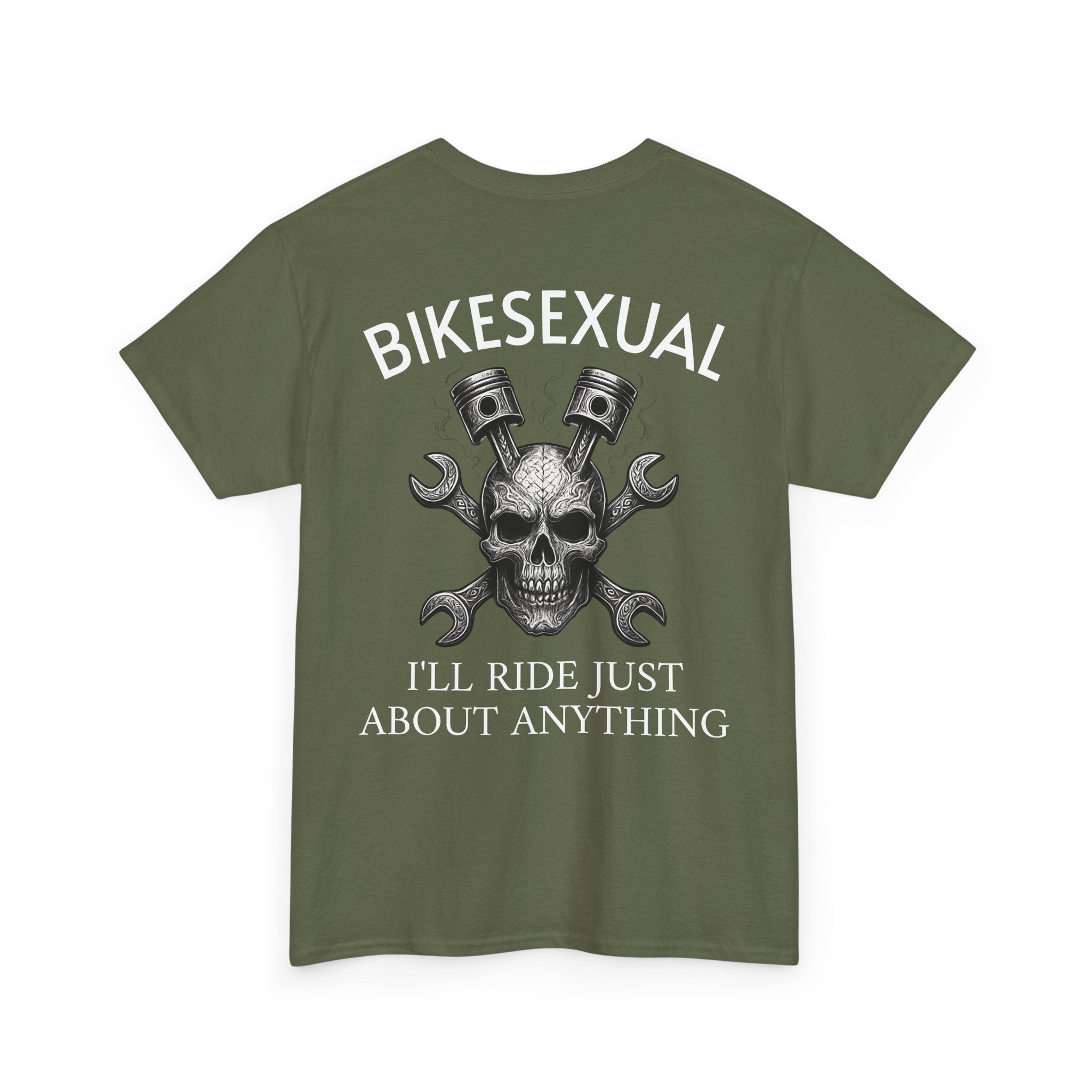 Bikesexual Skull Tee