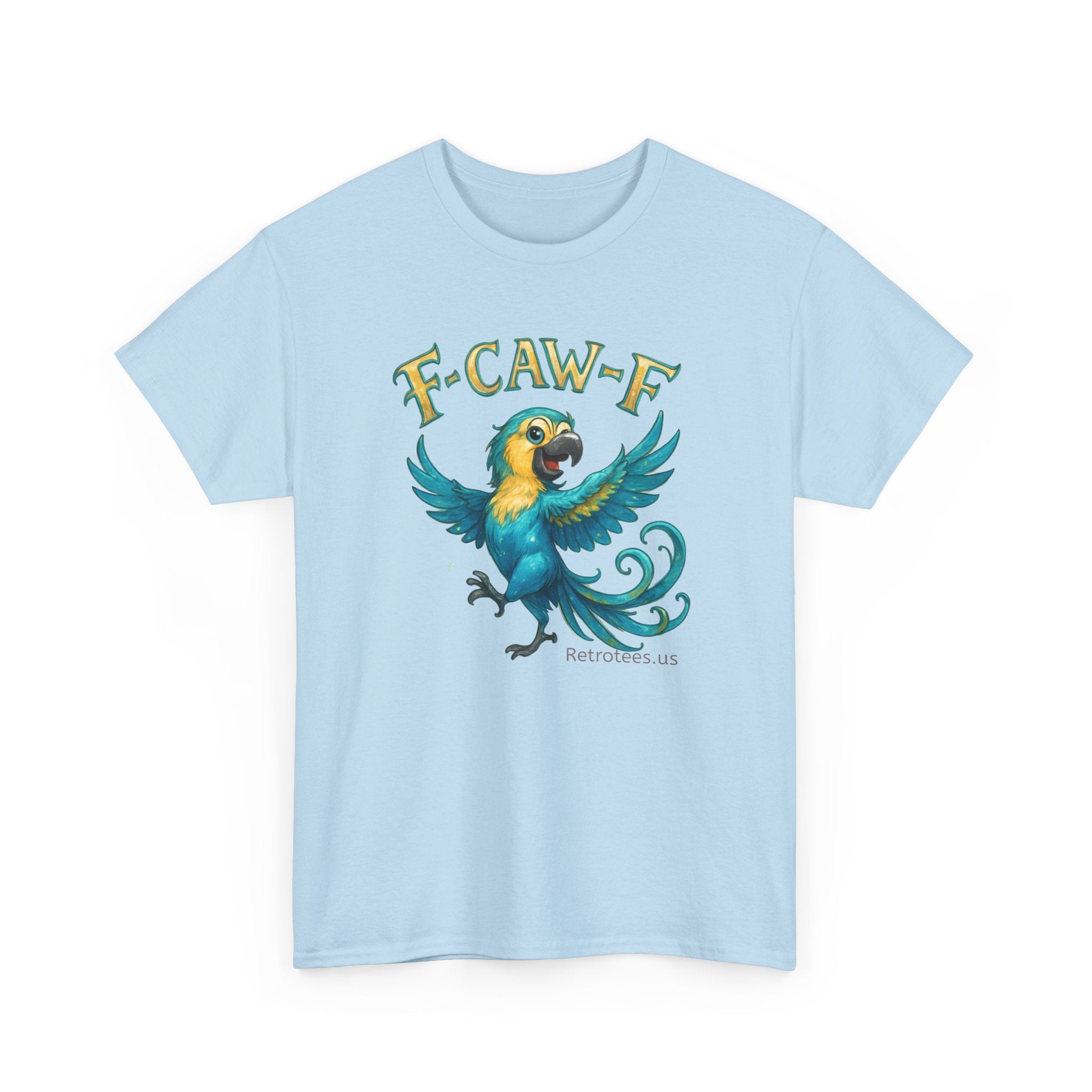 Parrot 'F-CAW-F' Graphic Tee