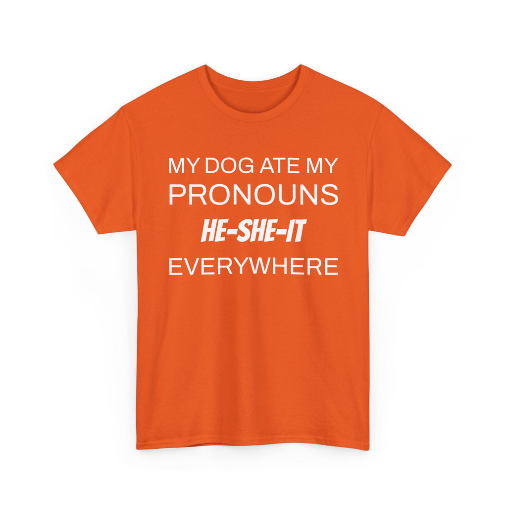 Funny Pronouns T-Shirt, Trendy LGBTQ+ Pride Tee, Casual Wear, Everyday Statement Top
